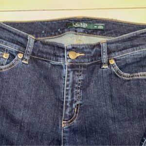 Lauren Ralph Lauren Women’s Jeans Size 8P – Dark Wash Slim Fit Stretch Denim